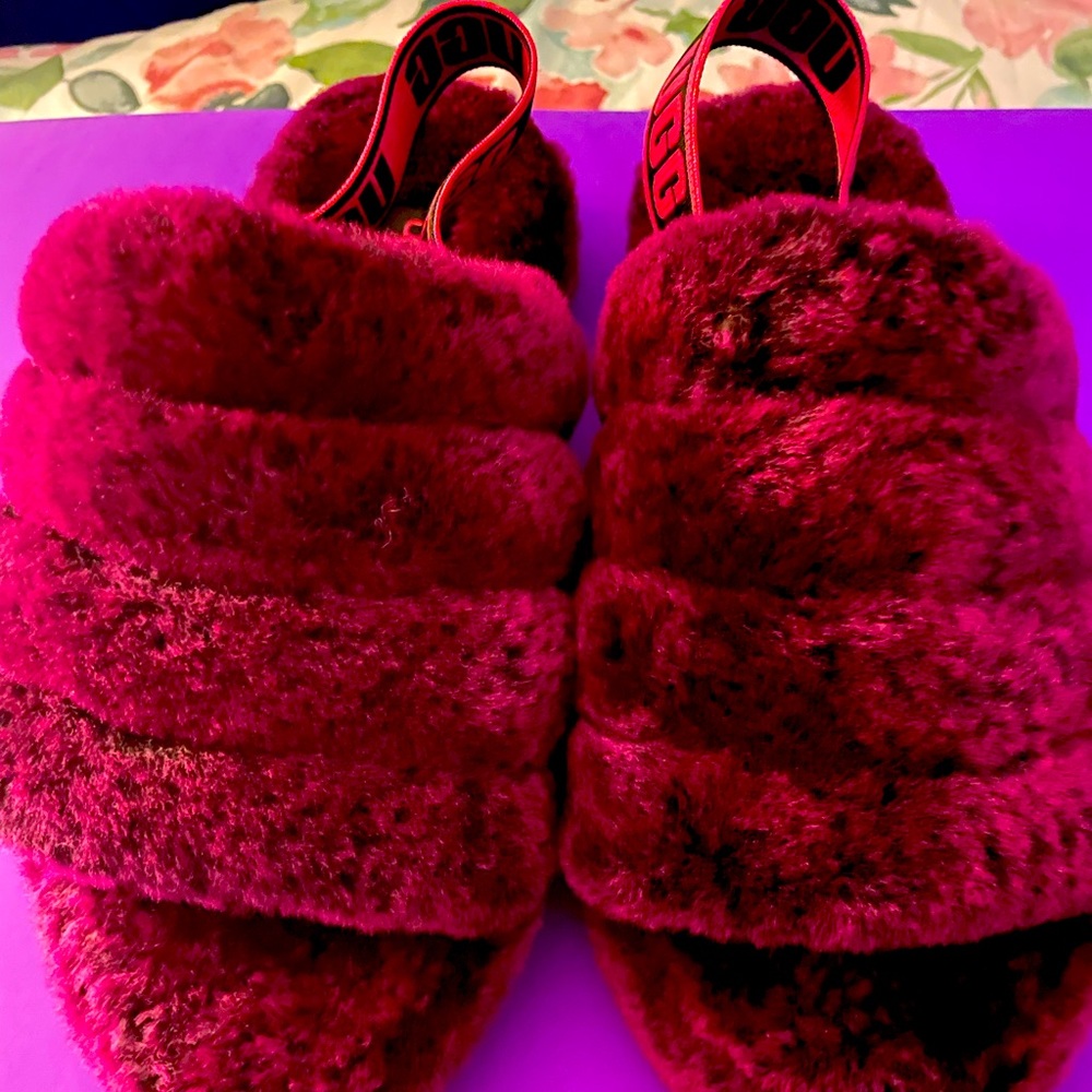 Ugg sandals for girl size #3 purple